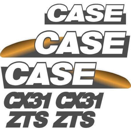 Aftermarket Decal Set CASECX31DECALSET